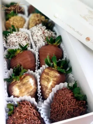 fresas con chocolate sweet Love Moments