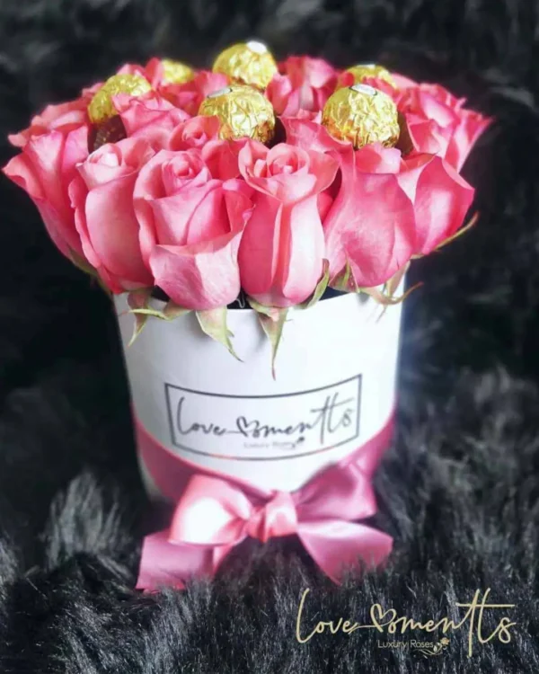 Glow Ferreros Ramos de flores Love MOments Floristeria Medellin
