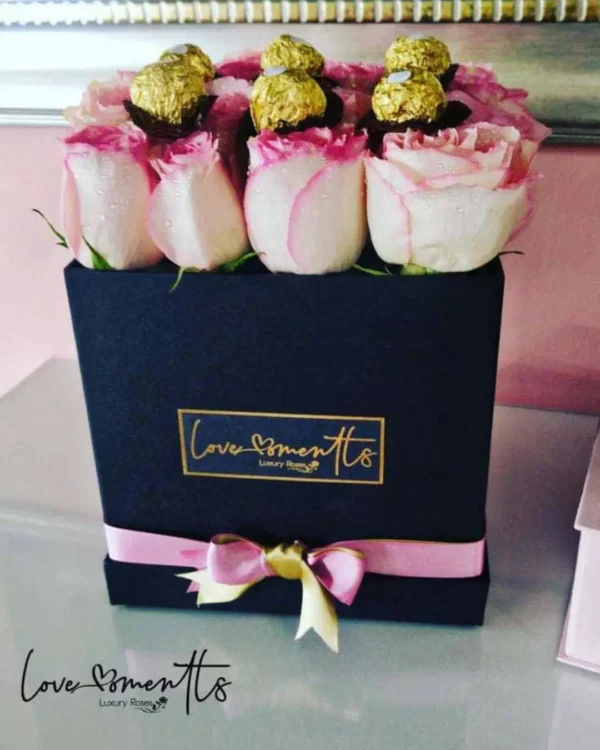 Lovely box ramos de flores Love MOments Floristeria Medellin
