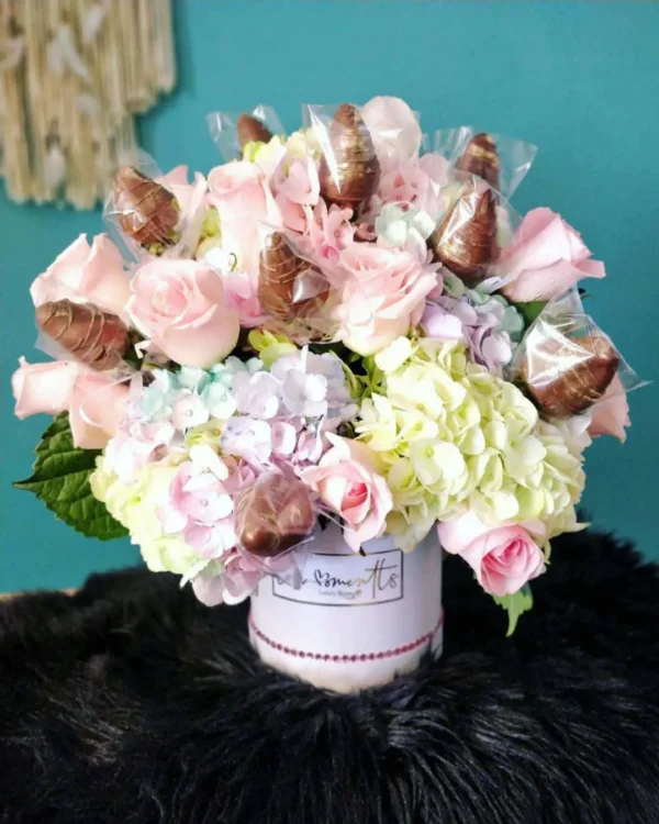 Rainbow ramos de flores love moments floristeria medellin