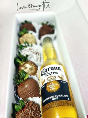 caja sweet corona Love MOments floristeria medellin