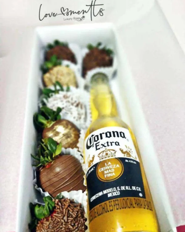 caja sweet corona Love MOments floristeria medellin