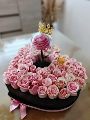 Queen heart Love moments floristeria Medellin